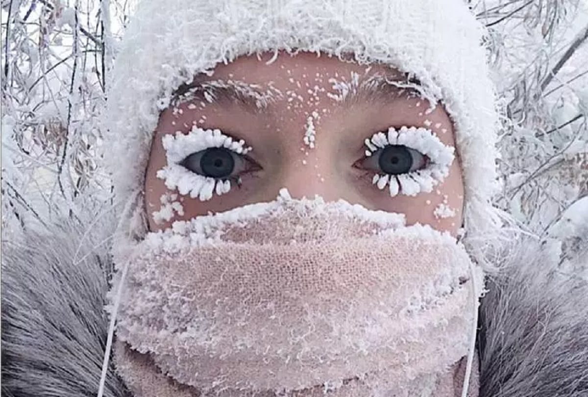 Minus 67 degrees temperature reached in Russia