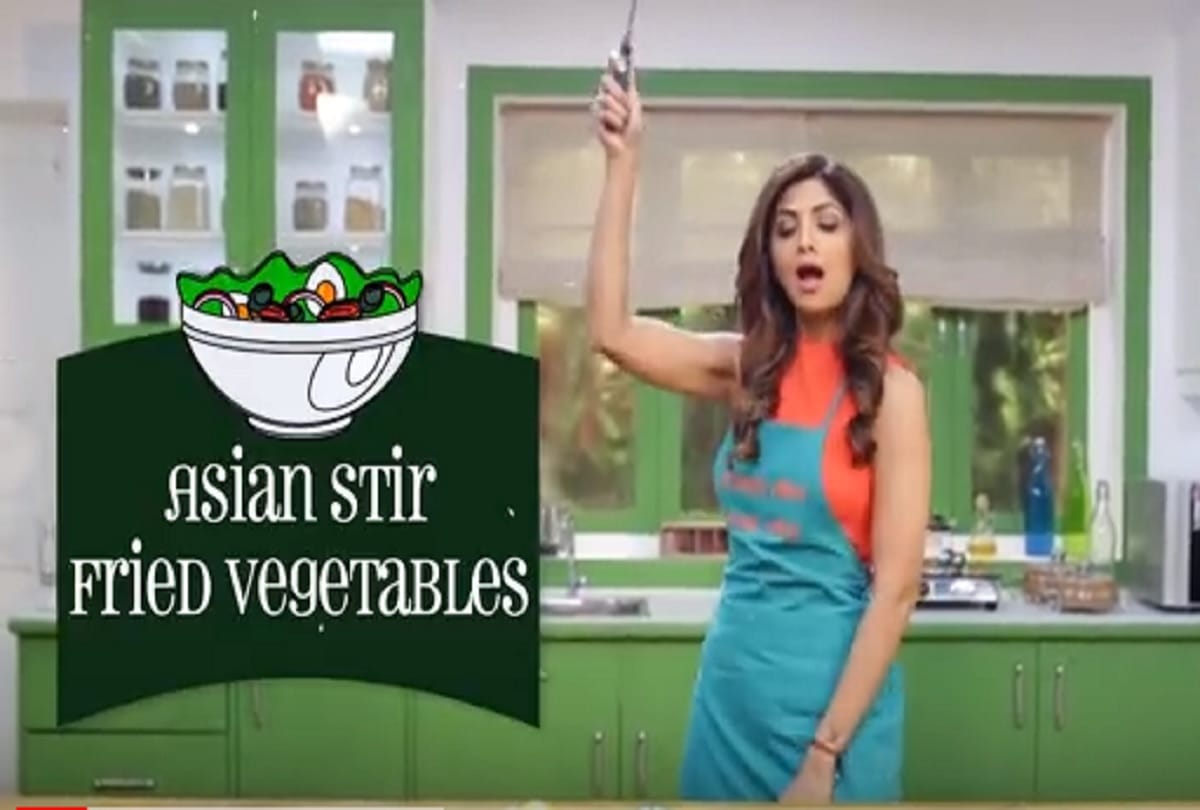 Shilpa Shetty Shares Easy Recipie For Protien Rich Asian Stir Fry Vegetable