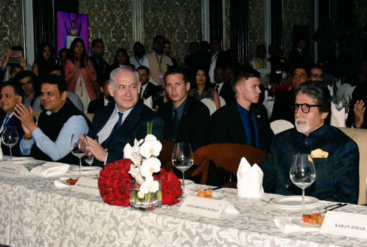 Aishwarya Rai Bachchan and Vivek Oberoi come under the same roof at israeli prime minister programme