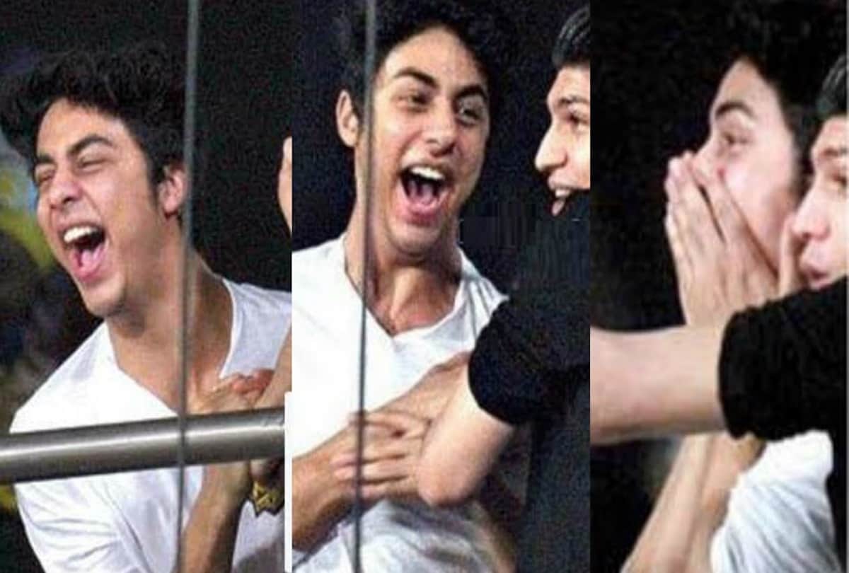 Shah Rukh khan Son Aryan Khan Mobbed By Girls At London Airport