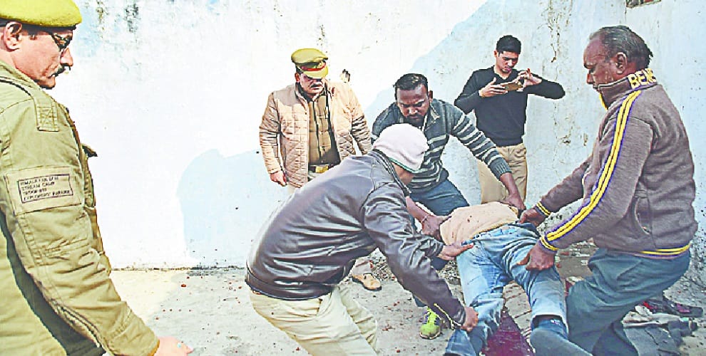 Killed the young man, surprised to see dead body