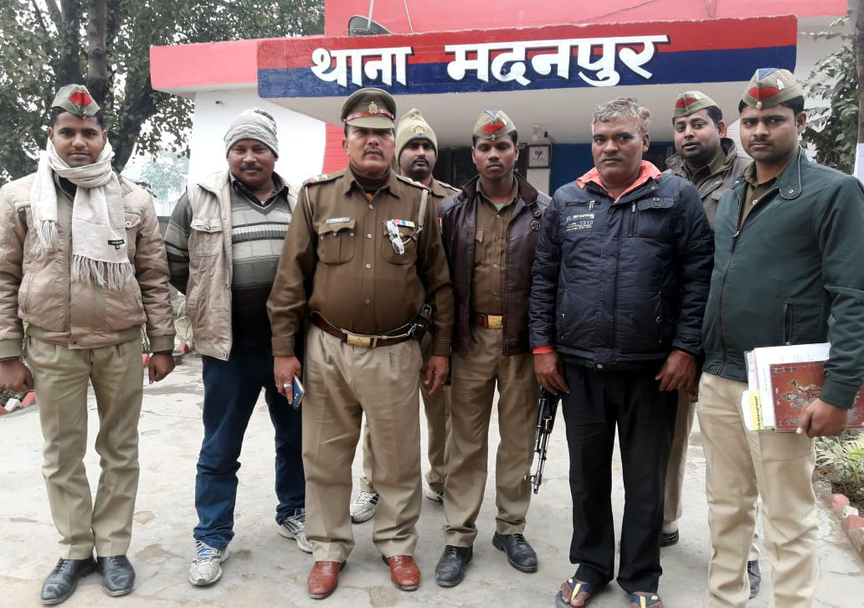 ईनामी गैंगेस्टर गिरफ्तार