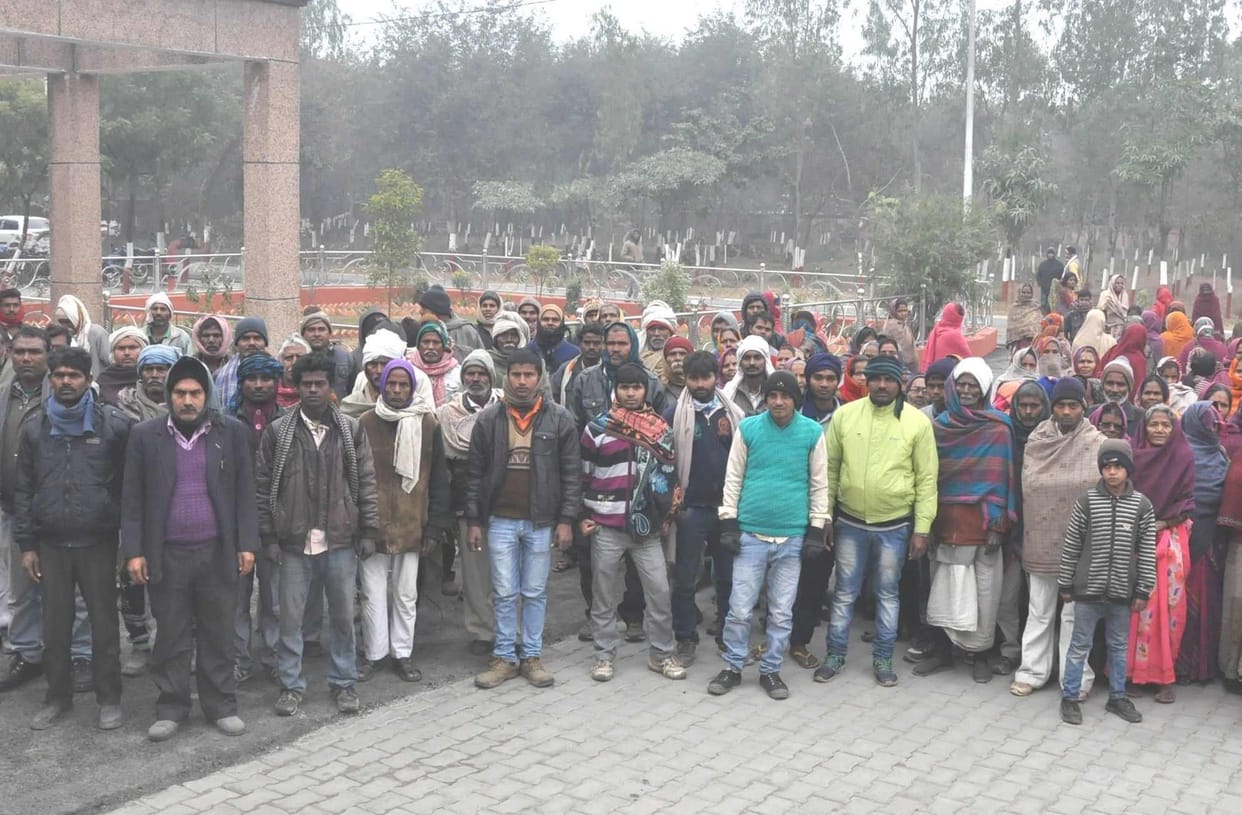 angered over allotment of pond
