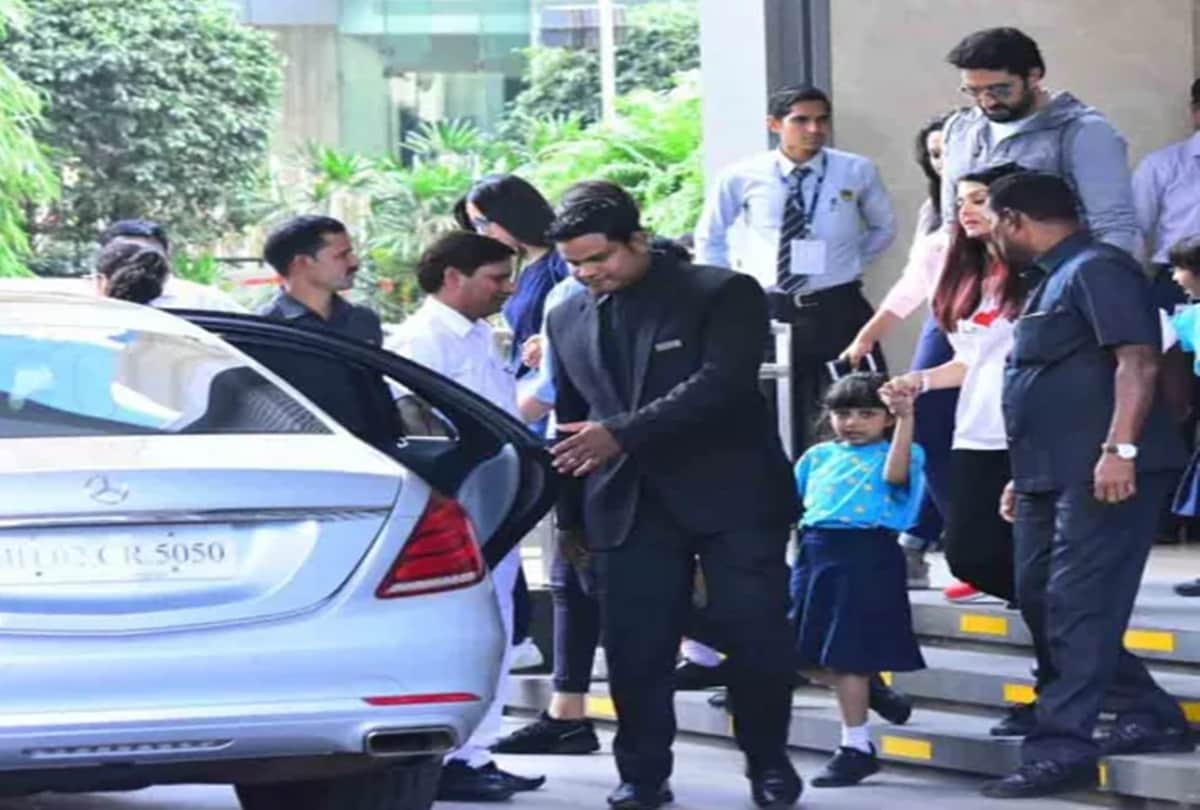 Aishwarya and Abhishek bachchan lunch treat for Aaradhaya pics inside