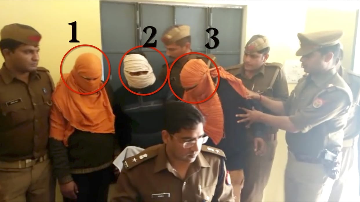 लूट की सूचना पर दौड़ी पुलिस