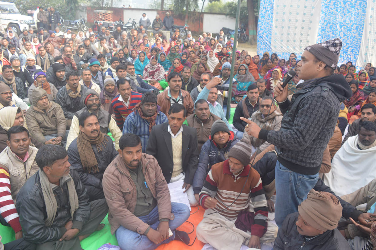 Cleaning workers did the agitation