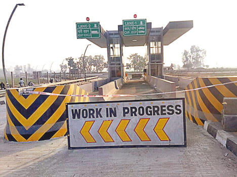 Expressway work incomplete, toll tax will be complete