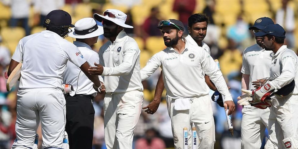 indian team management was not interested play series against sri lanka