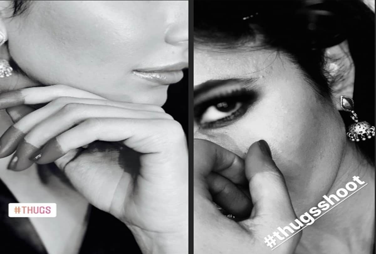 Katrina Kaif reveals her first look in Thugs Of Hindostan song