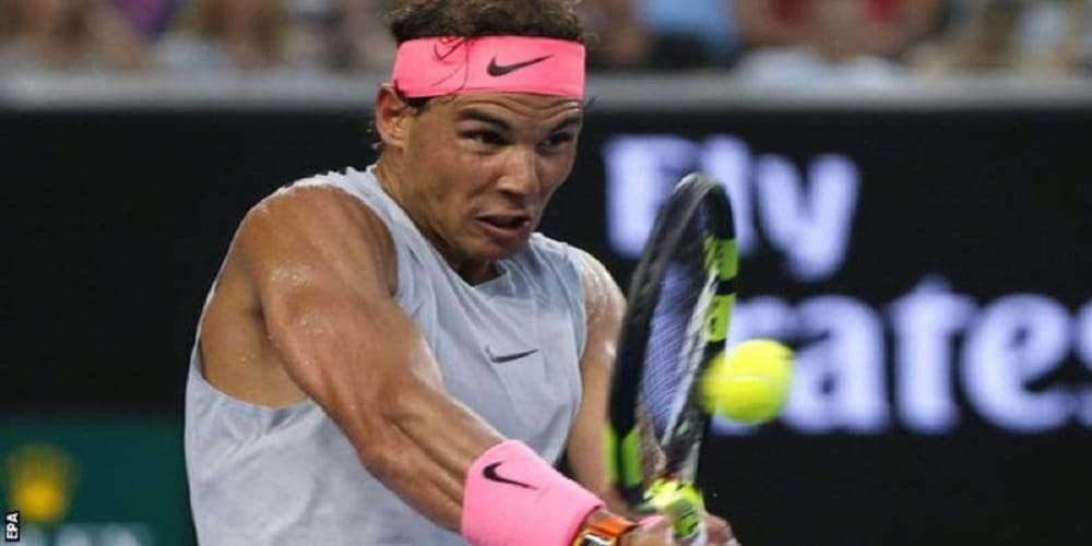 australian open Rafael Nadal beats Damir Dzumhur 