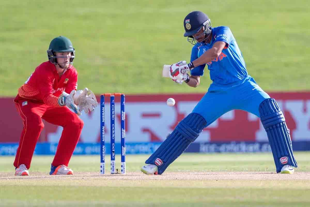 icc under 19 world cup team india beats zimbabwe by 10 wickets remains on top 