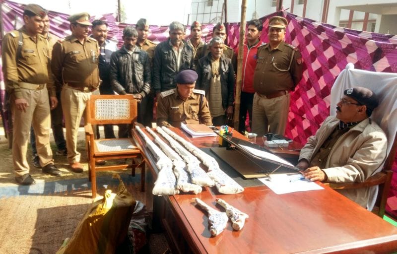 घटियारी में अवैध शस्त्र की फैक्ट्री पकड़ी