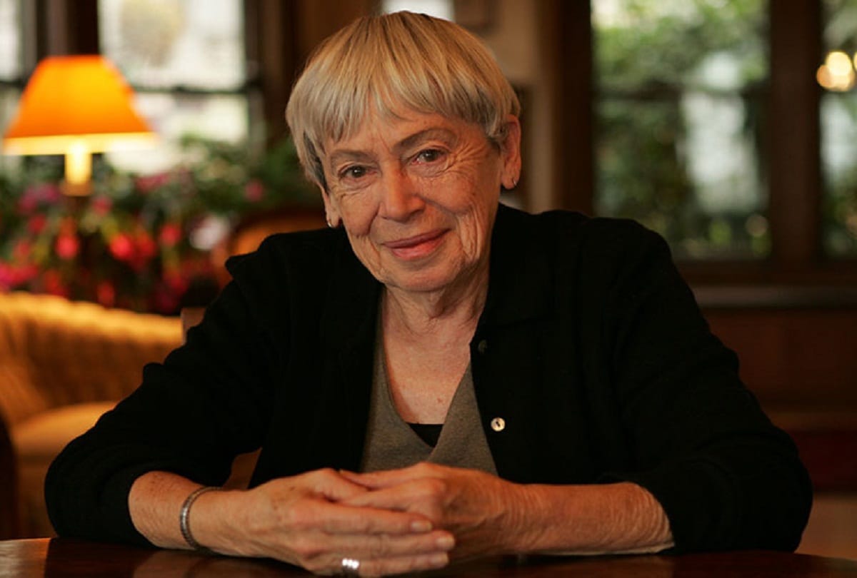 Ursula K. Le Guin- American author of novels, children books, and short stories and science fiction