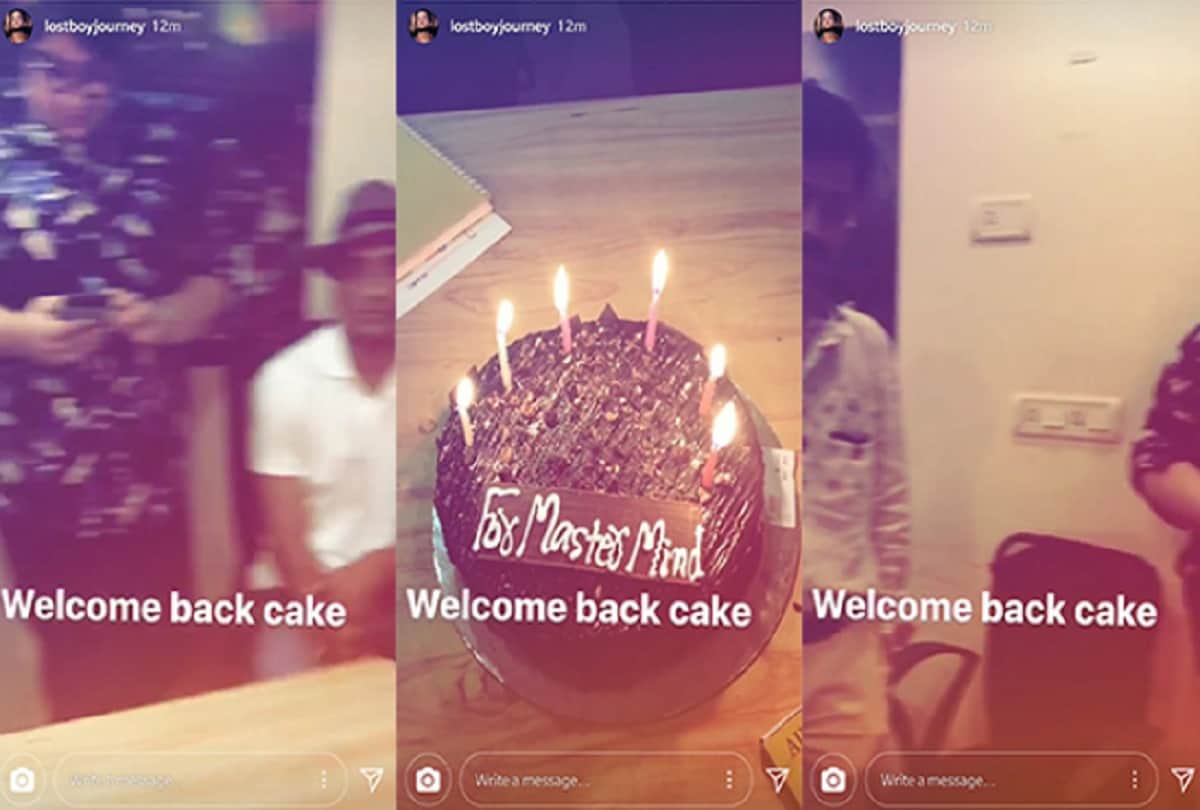 bigg boss 11 vikas gupta grand welcome at his office