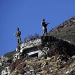 चीन ने डोकलाम से 9 से 27 किमी की दूरी पर ही स्थायी ढांचे खड़े किए हैं।