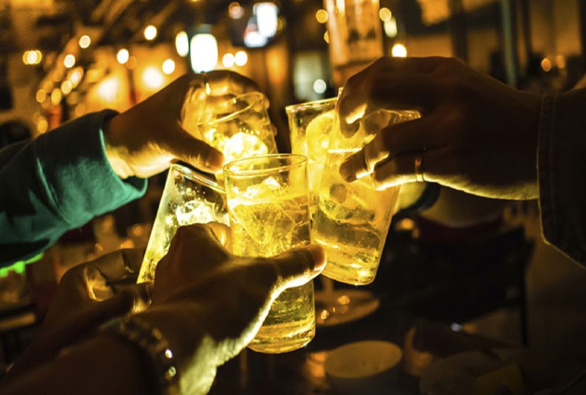 Good News for alcohol drinkers