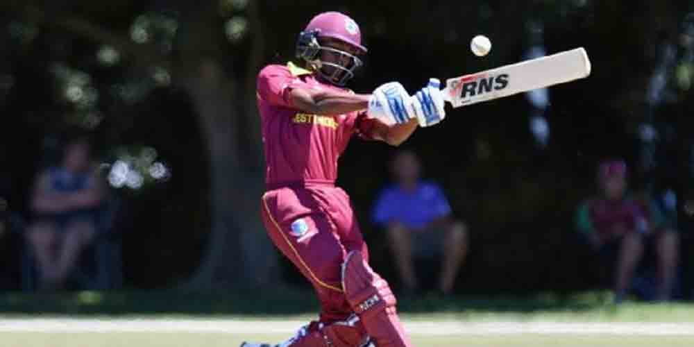 icc u19 world cup west indies beats kenya by 222 runs