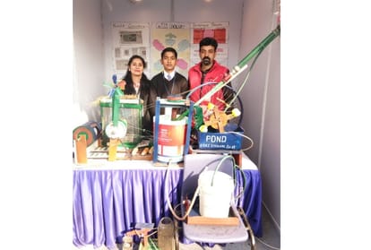 northern india science fair 2018 Ankit model get National Award