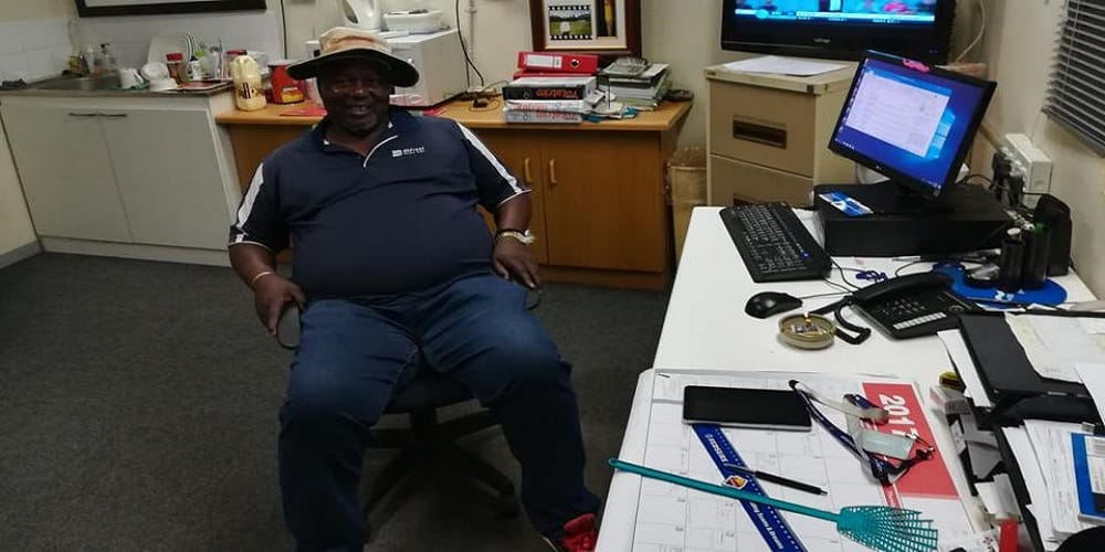  Wanderers head curator Butuel Buthelezi says i will leave grass on pitch