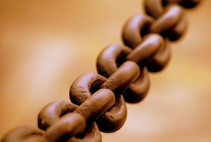father used to tie his son with chains so that he can not meet his mother