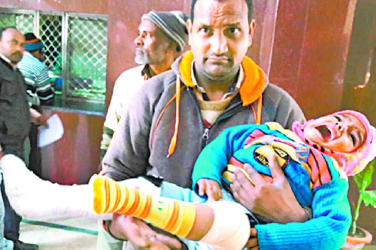 carelessness of doctors and staff in barabanki district hospital