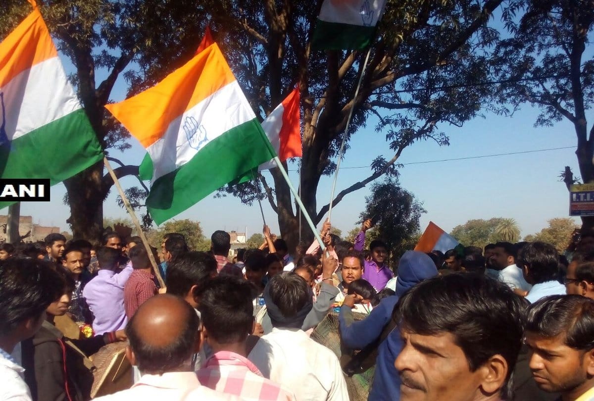 congress wins 20 wards out of 24 in Raghogarh Nagar Palika election
