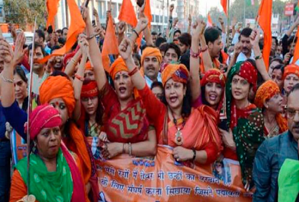 padmavat rajasthan government send his home department officer to delhi