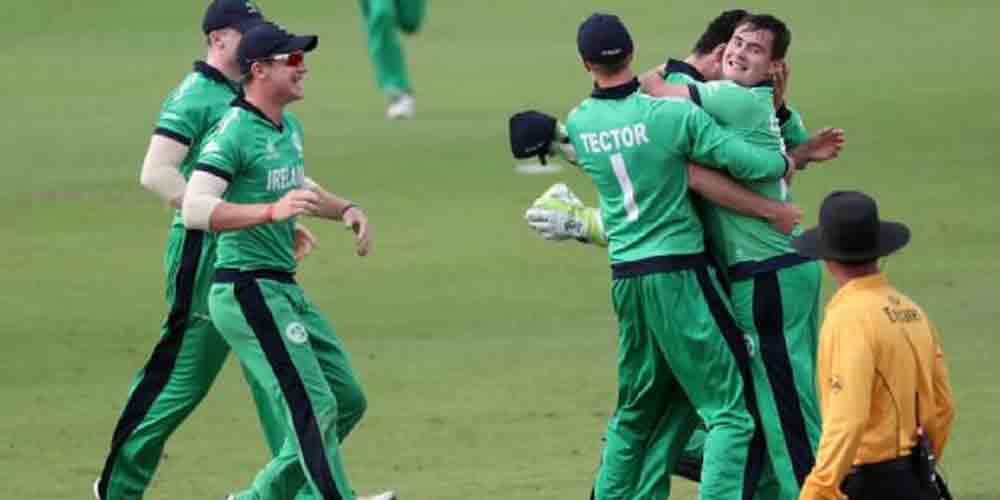 u19wc ireland beats afghanistan by four runs