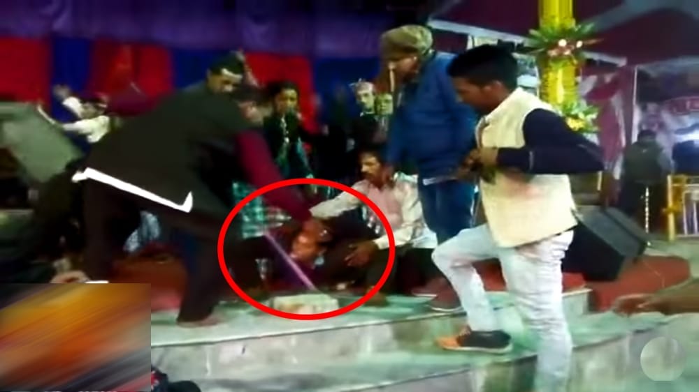 people touched melt iron rod from tongue