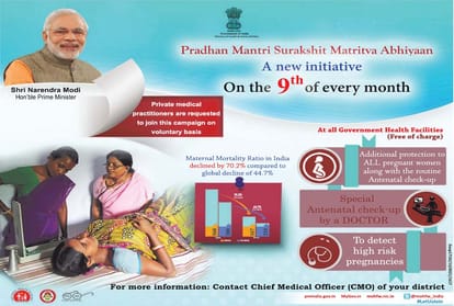 Around 10 million pregnant women have been treated on PM Modi`s appeal
