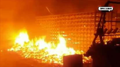 fire breaks out at babla compound factory in bhiwandi