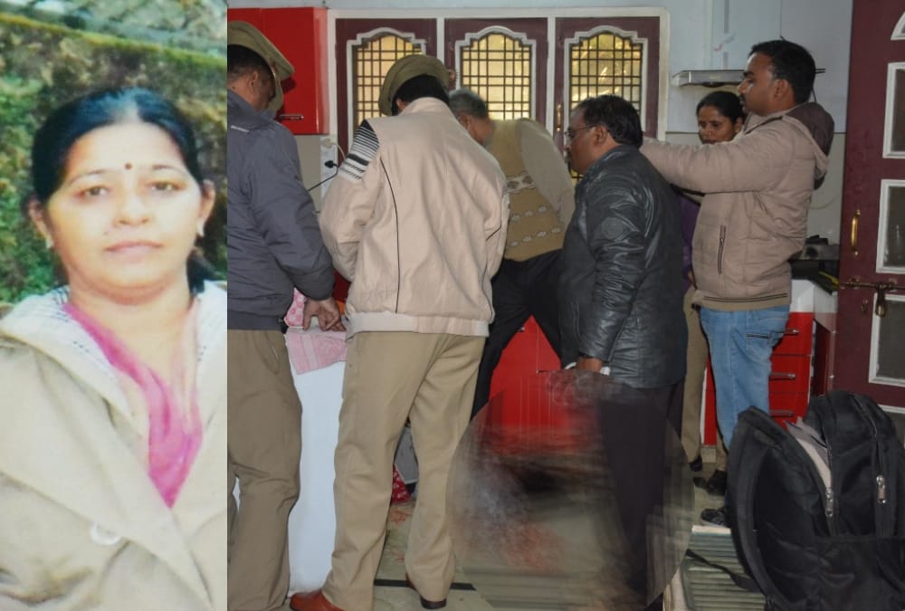 A lady named bina murdered in naka in lucknow.