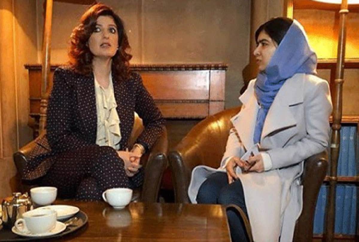 twinkle khanna interacts with malala yousafzai on padman
