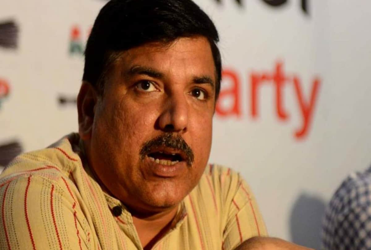 aap mp sanjay singh trolled for wishing fool day as bjp day
