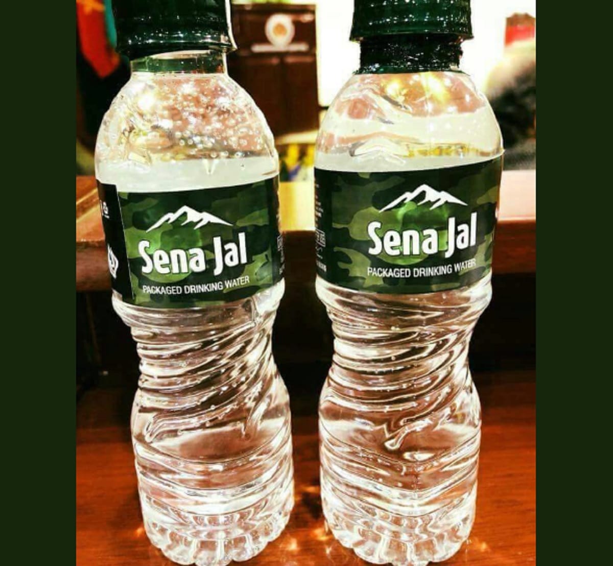 army wives welfare association brings packaged water bottle Sena Jal at Rs 6 each