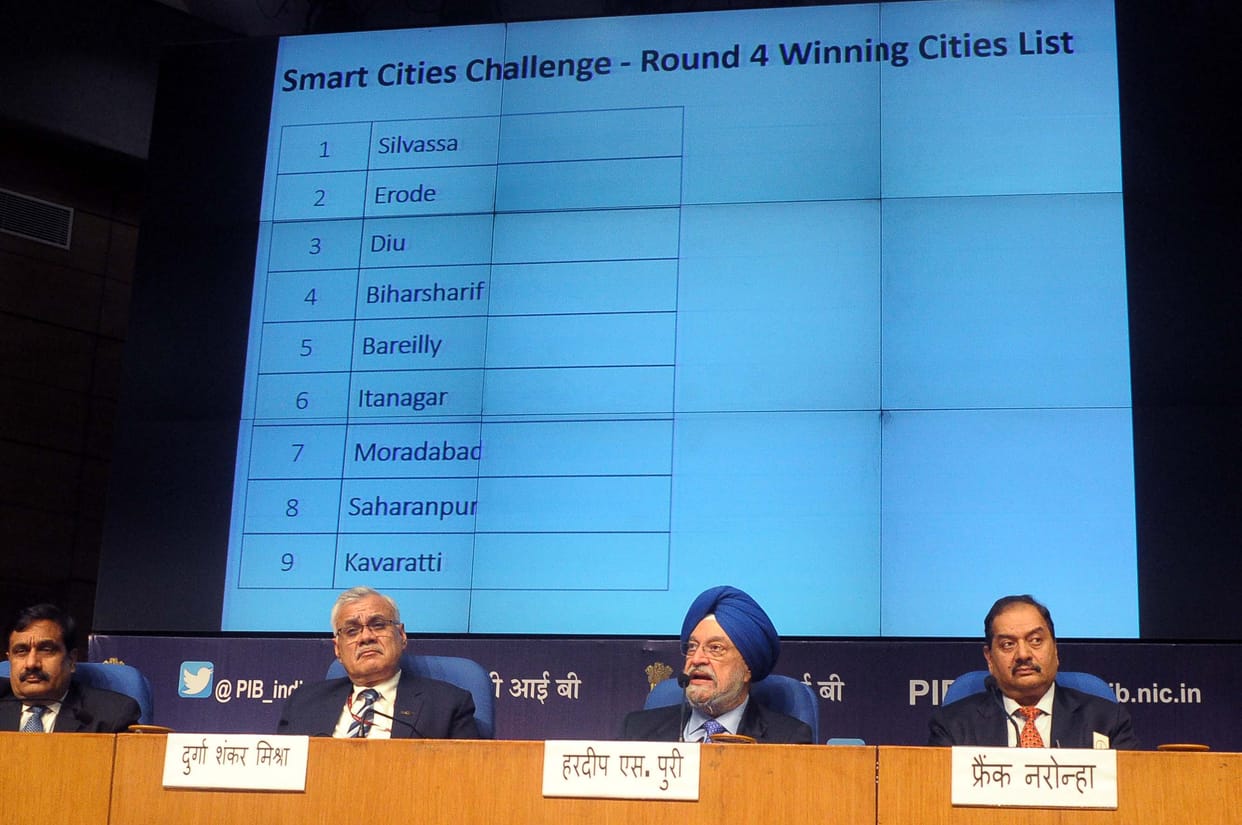Government of India announced moradabad as smart city in fourth round