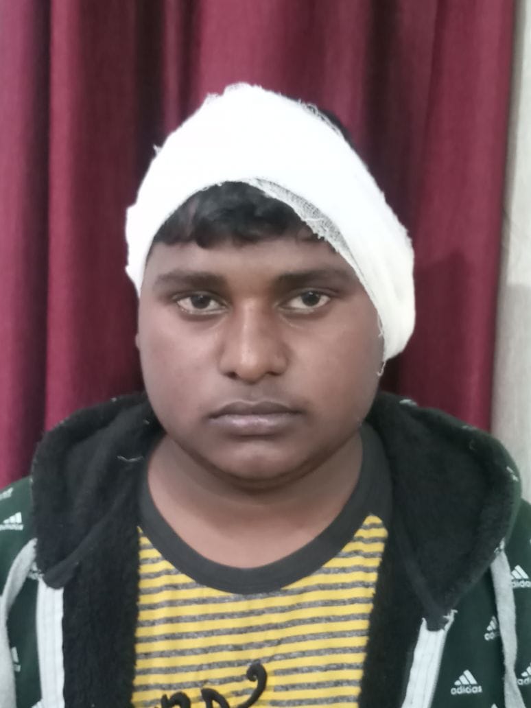 Mathura man beaten by sub inspector and constable 