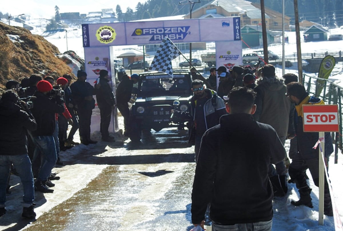 2-Days Snow Autocross, Frozen Rush 2 begins in Gulmarg