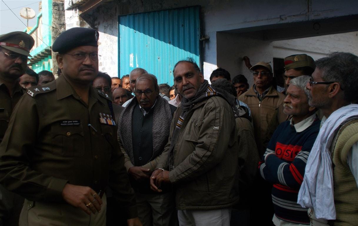 A farmer shot dead in the village Balukheda