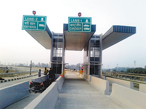 Recovery of toll tax started on expressway