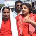 विद्या बालान के साथ मंजू