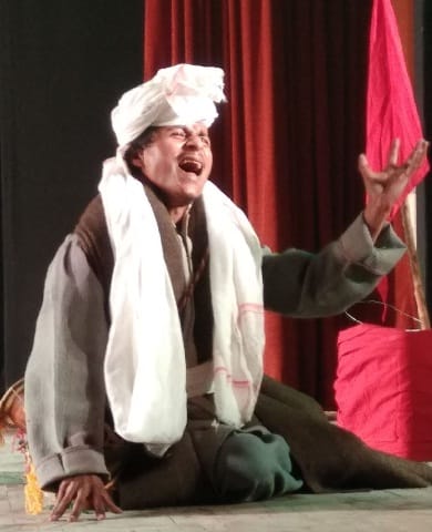 Children presented Tilu Routely Drama
