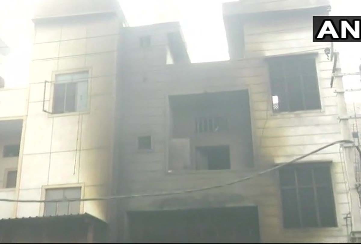 17 killed in a fire which broke out at illegal crackers godown in Bawana Industrial Area, FIR lodged
