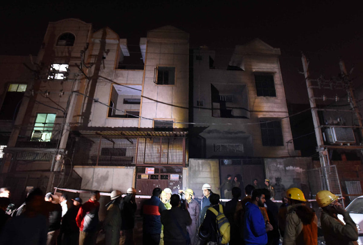 crackers were stocked and sold illegally in bawana fire factory in delhi 