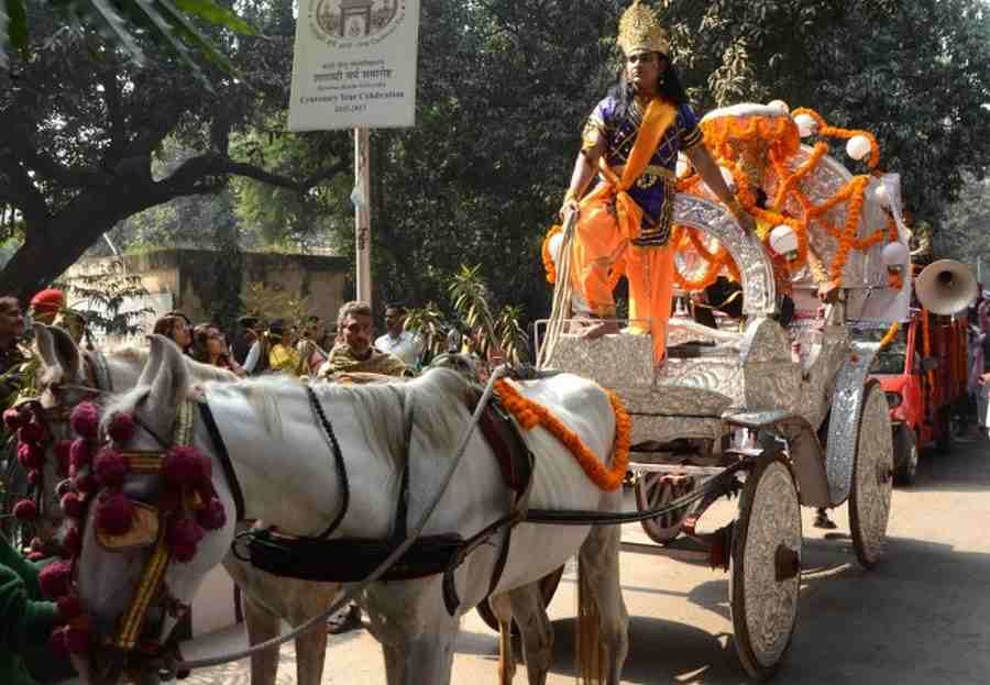 BHU foundation day celebration and precession tomorrow