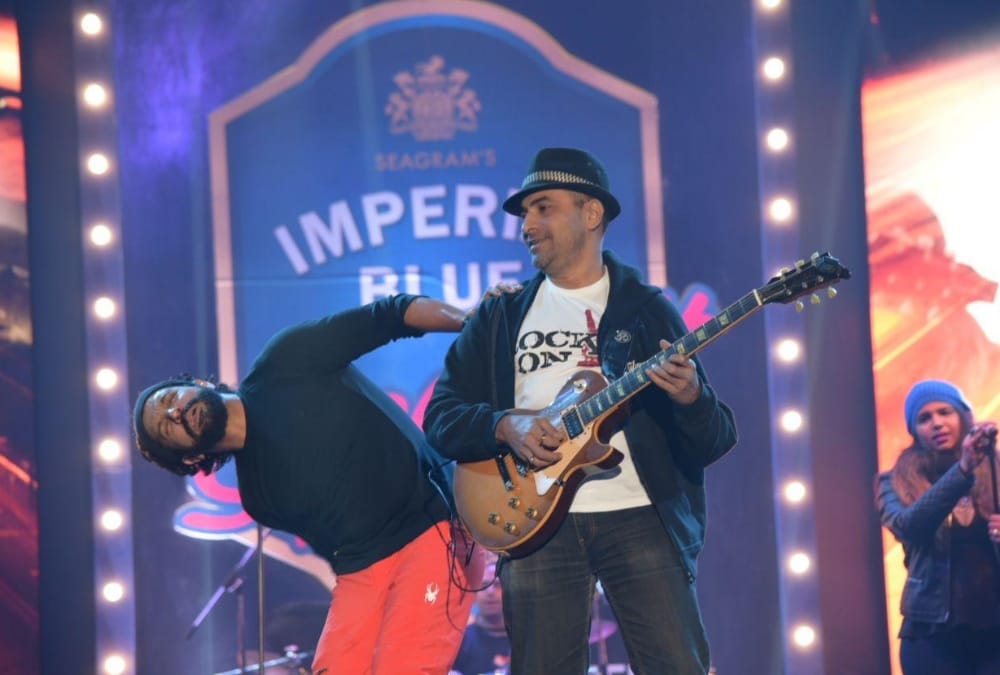 farhan akhtar performs in lucknow.