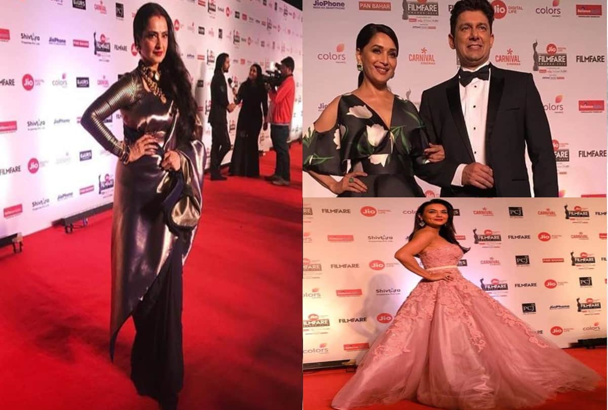 all bollywood star reached in 63rd Filmfare Awards