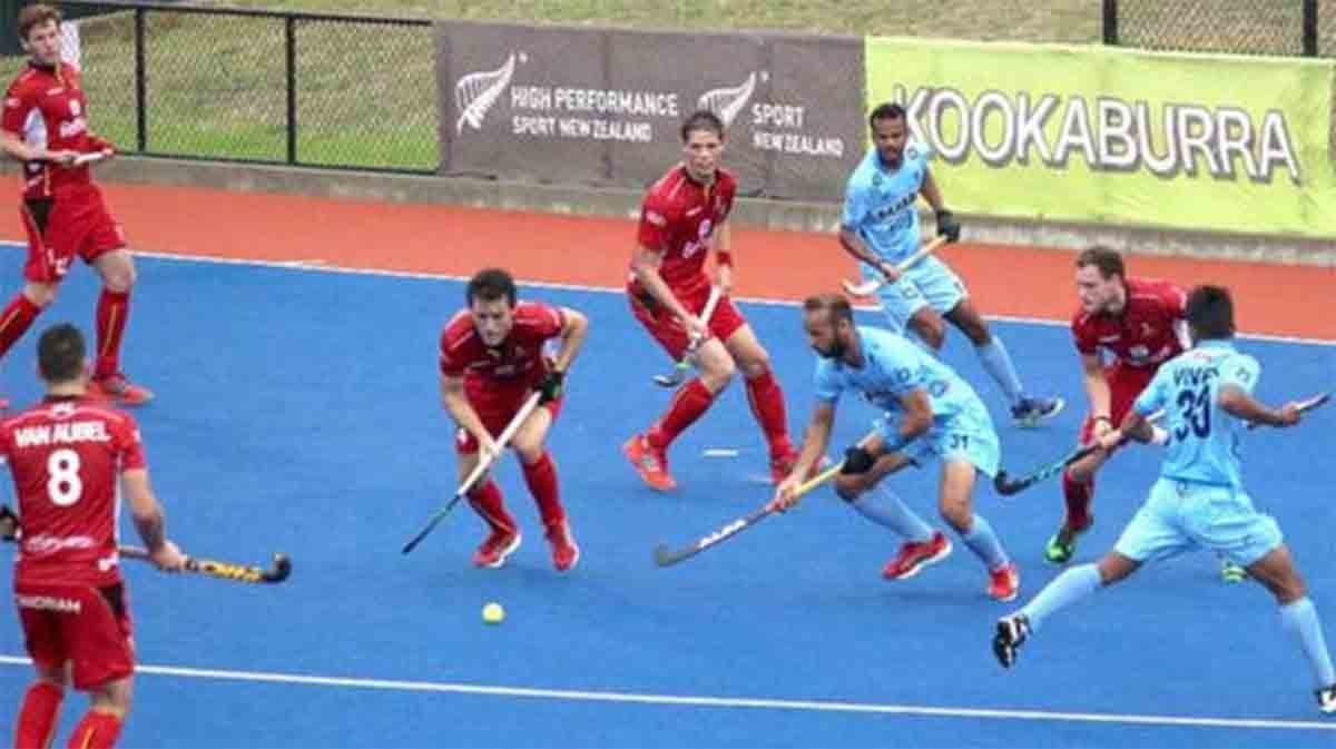 belgium beat india in invitation hockey tournament final first leg