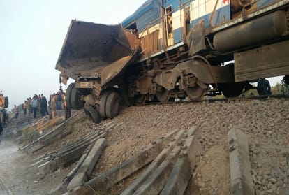 rajasthan jodhpur train collided with speedy train on human less railway crossing 