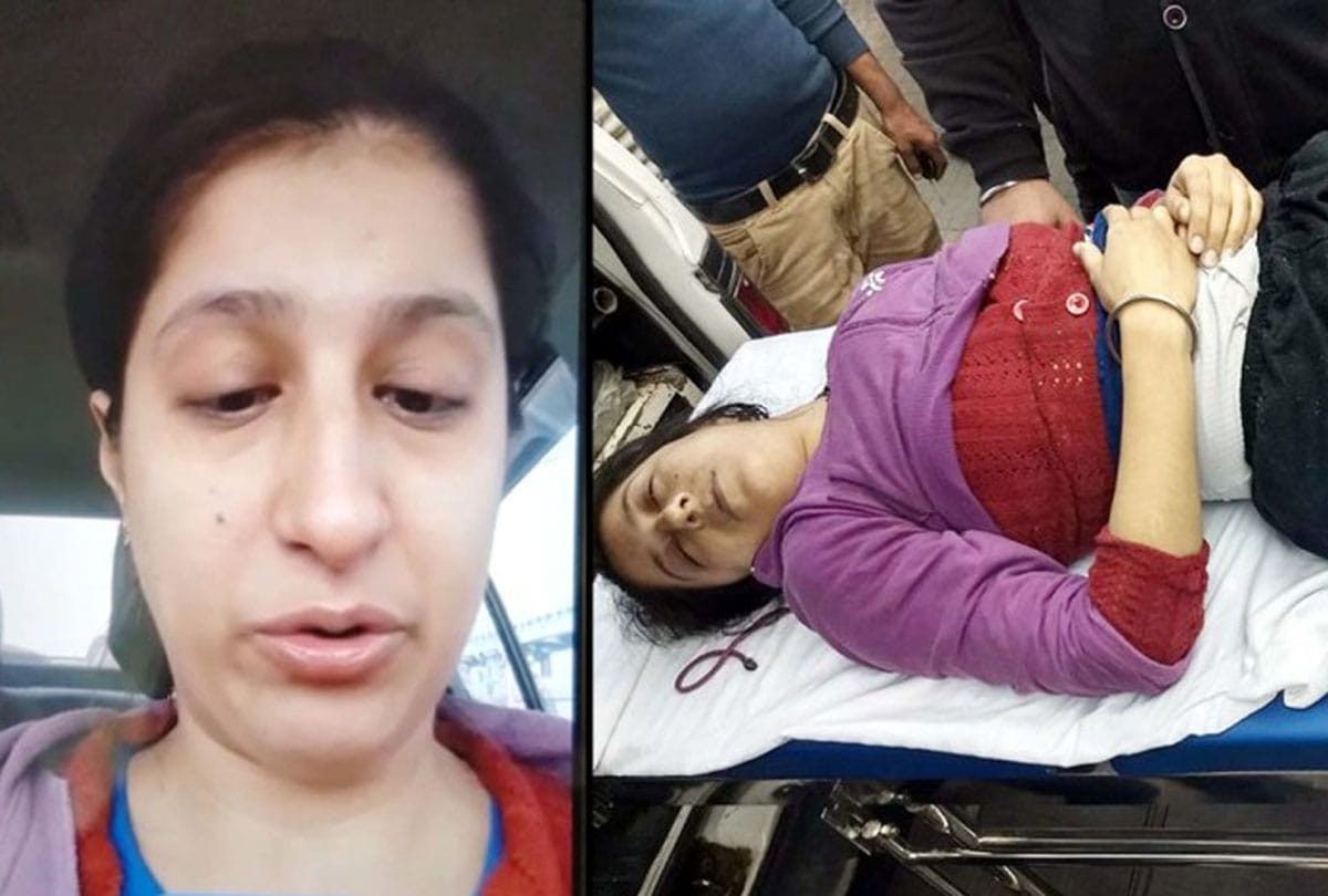 after facebook live jasleen commited suicide jumping into ganga 